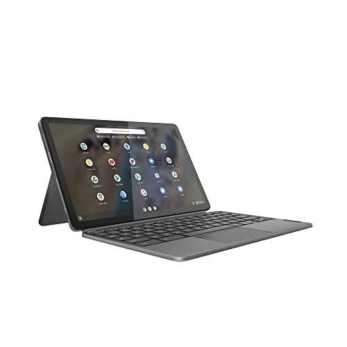 Lenovo Ideapad Chromebook | IP Duet 3 | Ordinateur portable détachable | Écran tactile 2K 10,9" | Processeur Qualcomm Snapdragon | 4 Go de RAM ‎LPDDR4X 128 Go de mémoire flash | 82T6002YCF