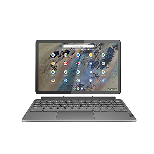 Lenovo Ideapad Chromebook | IP Duet 3 | Ordinateur portable détachable | Écran tactile 2K 10,9" | Processeur Qualcomm Snapdragon | 4 Go de RAM ‎LPDDR4X 128 Go de mémoire flash | 82T6002YCF