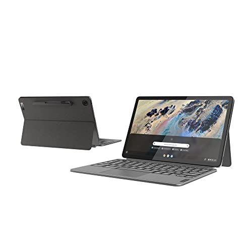 Lenovo Ideapad Chromebook | IP Duet 3 | Ordinateur portable détachable | Écran tactile 2K 10,9" | Processeur Qualcomm Snapdragon | 4 Go de RAM ‎LPDDR4X 128 Go de mémoire flash | 82T6002YCF