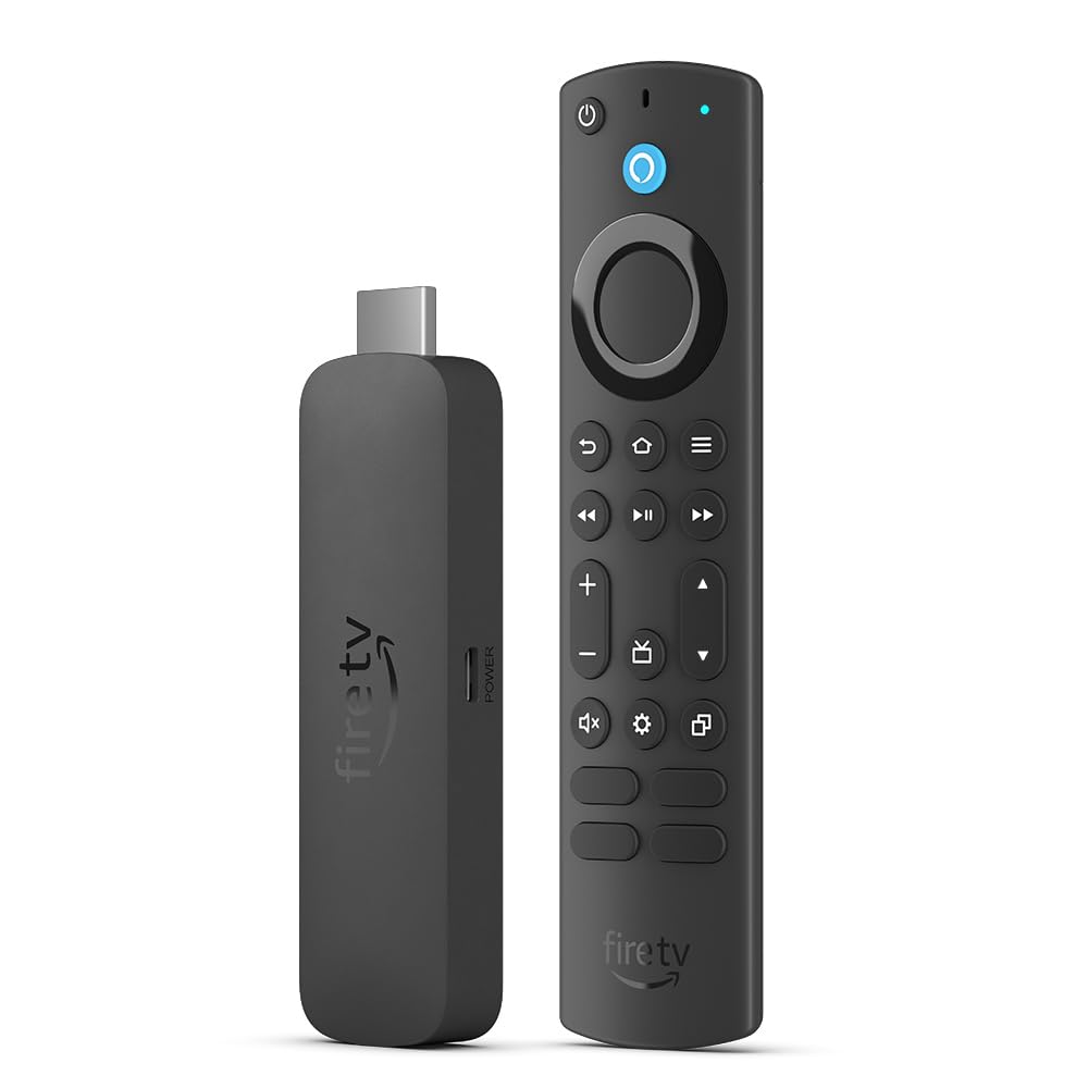 Appareil de streaming Amazon Fire TV Stick 4K Max, prend en charge le Wi-Fi 6E, la télévision gratuite et en direct sans câble ni satellite