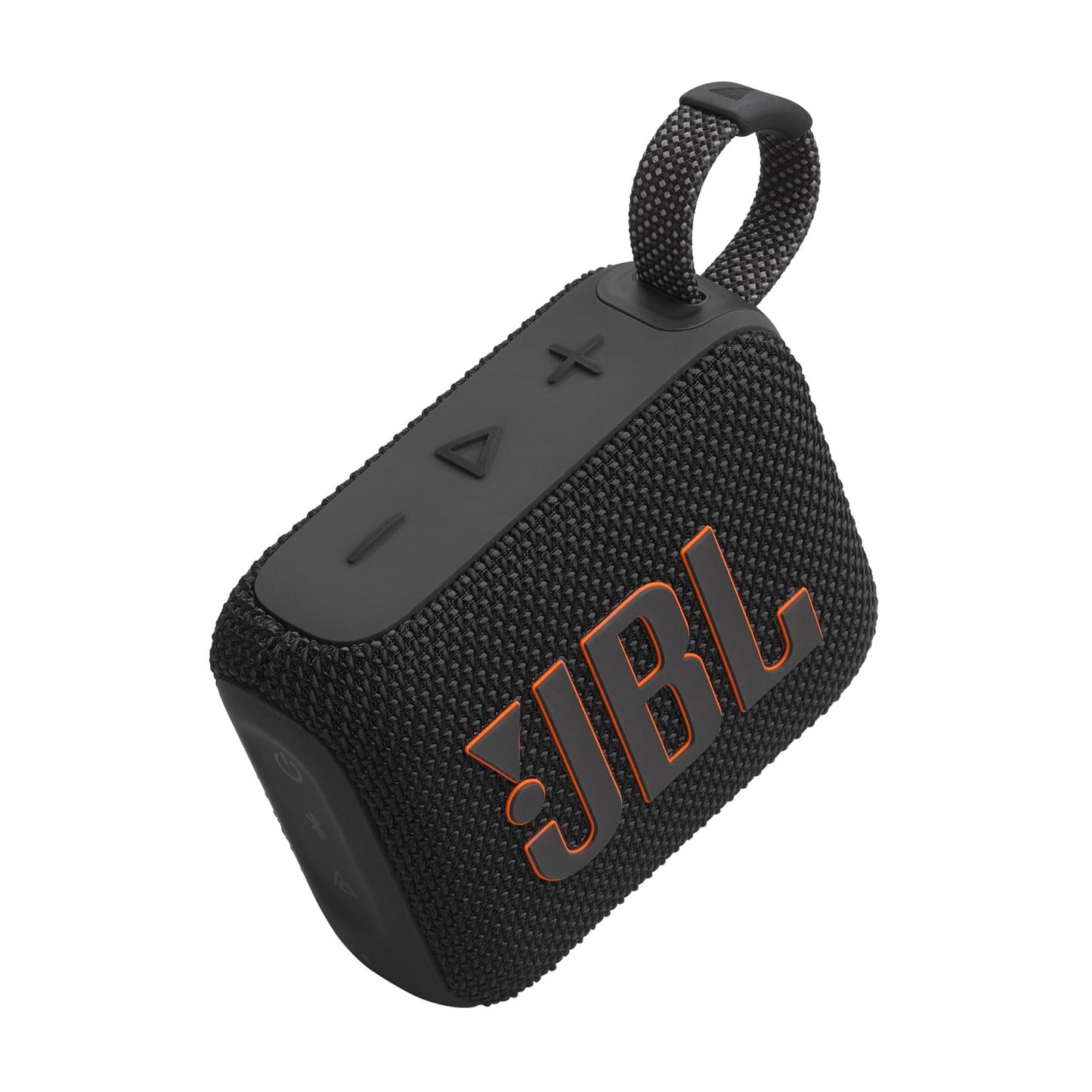 JBL Go 4 - Ultra-Portable, Waterproof and Dustproof Bluetooth Speaker, 7-Hour Built-in Battery, Made in Part with Recycled Materials (Black)