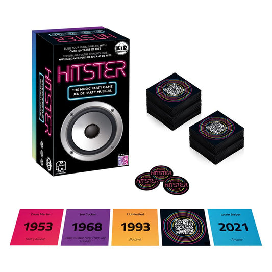 HITSTER - The Ultimate Music Trivia Party Game for Adults and Families - All-Time Playlist with The Greatest Hits - 2 to 10 Players Ages 16+