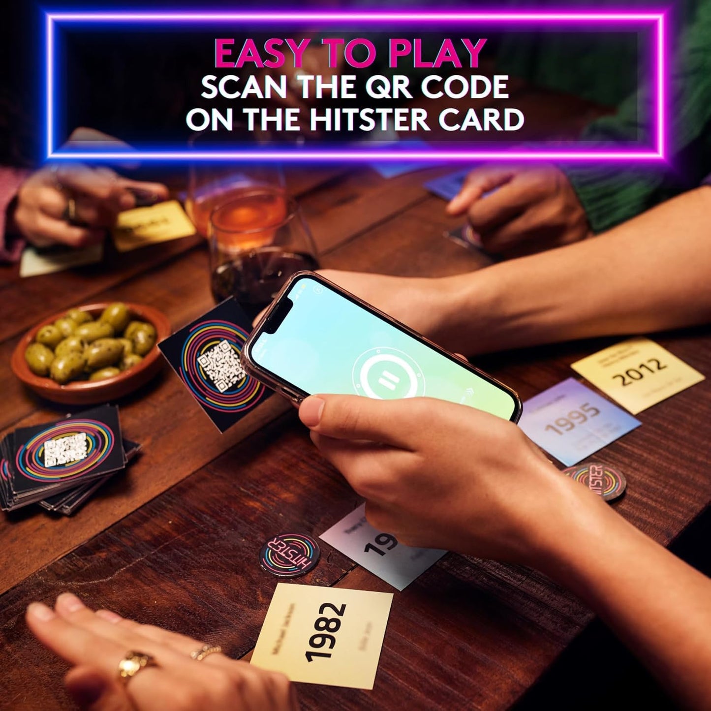 HITSTER - The Ultimate Music Trivia Party Game for Adults and Families - All-Time Playlist with The Greatest Hits - 2 to 10 Players Ages 16+