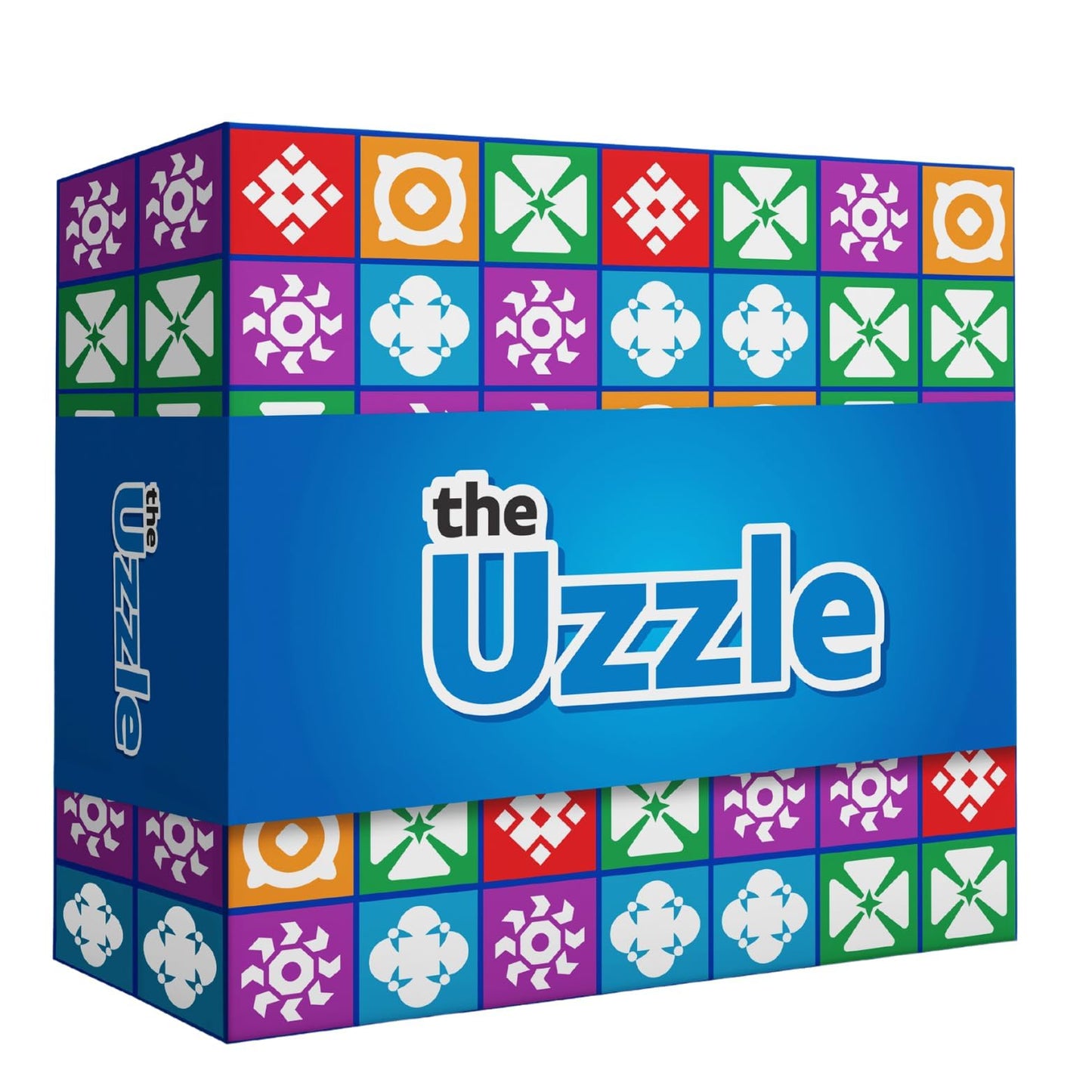 The Uzzle 3.0 Board Game, Popular Family Board Games for Adults, Suitable for Children and Adults, Pattern Block Puzzles Games, Classroom Games for Kids and Adults for Age 4+