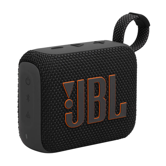 JBL Go 4 - Ultra-Portable, Waterproof and Dustproof Bluetooth Speaker, 7-Hour Built-in Battery, Made in Part with Recycled Materials (Black)